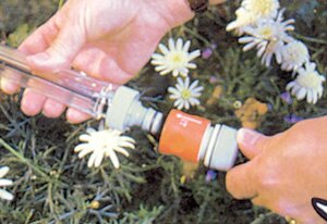 Steckkupplung von Gardena Wasserwirbler für den Garten